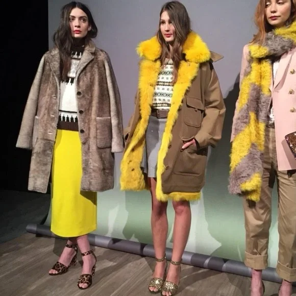 J.Crew yellow merino wool knit pencil skirt size small - Picture 13 of 14